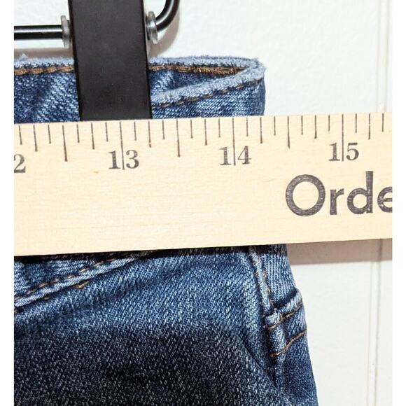 Vintage Gap Jeans Womens 8 L Tall Blue Boot Cut Low Rise 32 In Y2K 2000s Denim - Picture 5 of 8